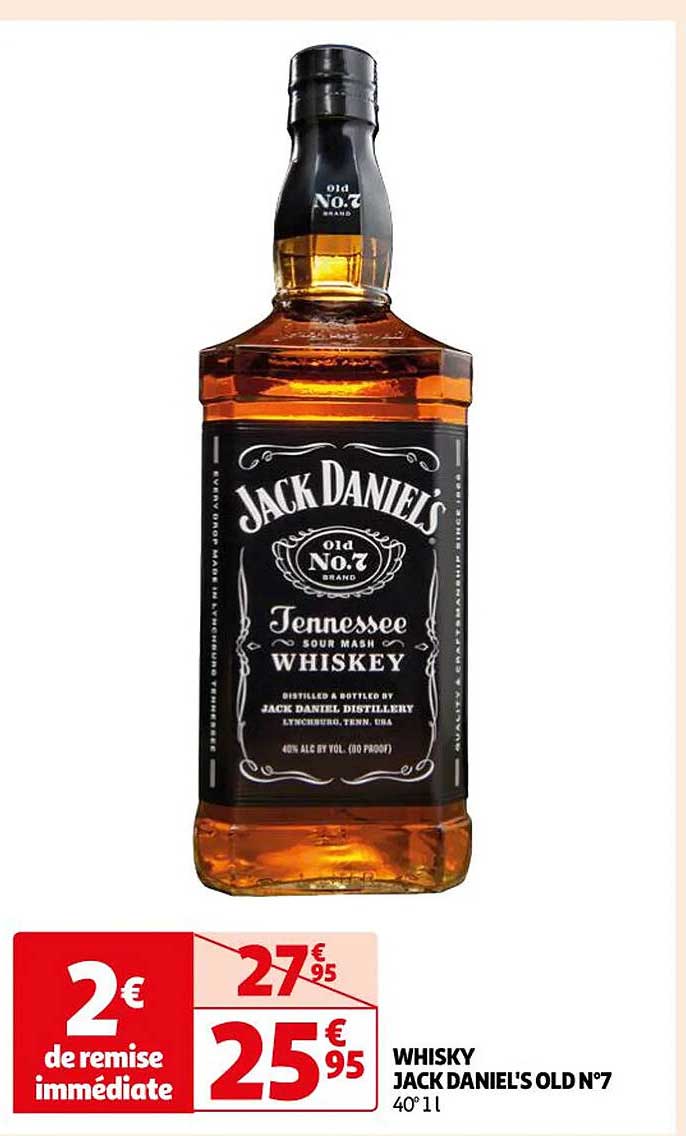whisky jack daniel's old n°7