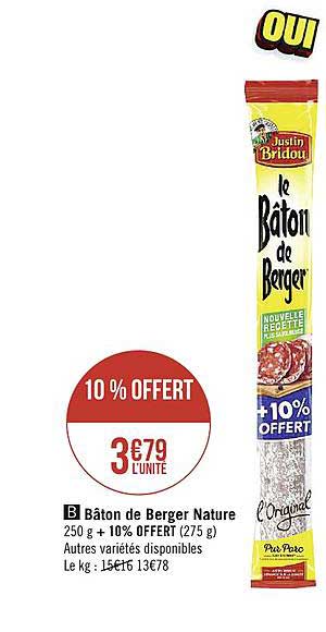 Bâton De Berger Nature