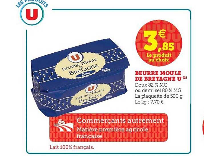 Beurre Moulé De Bretagne U