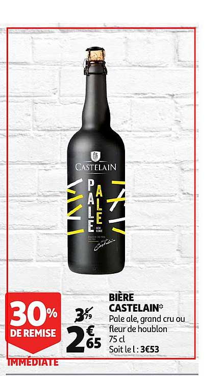 Bière Castelain 20% Remise Immédiate