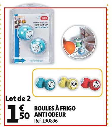Boules à Frigo Anti Odeur