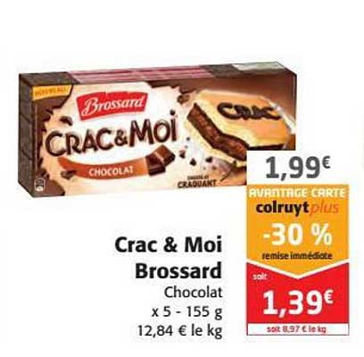 crac & moi brossard -30% remise immédiate