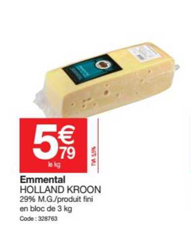 emmental holland kroon