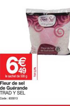 fleur de sel de guérande trad y sel
