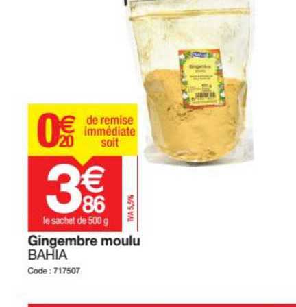 gingembre moulu bahia