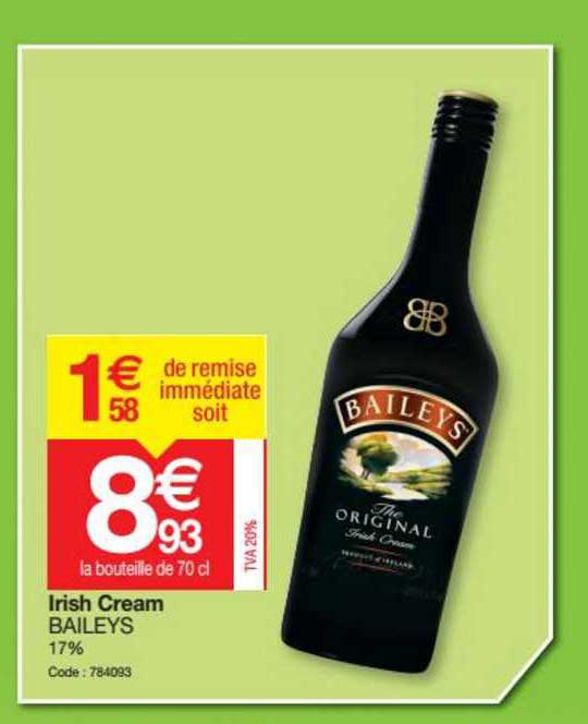 irish cream baileys