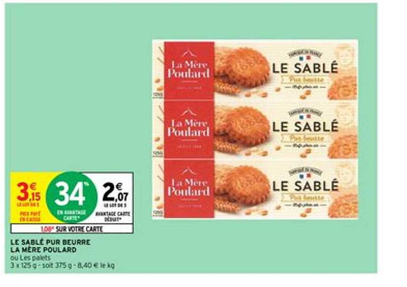 le sablé pur beurre la mère poulard