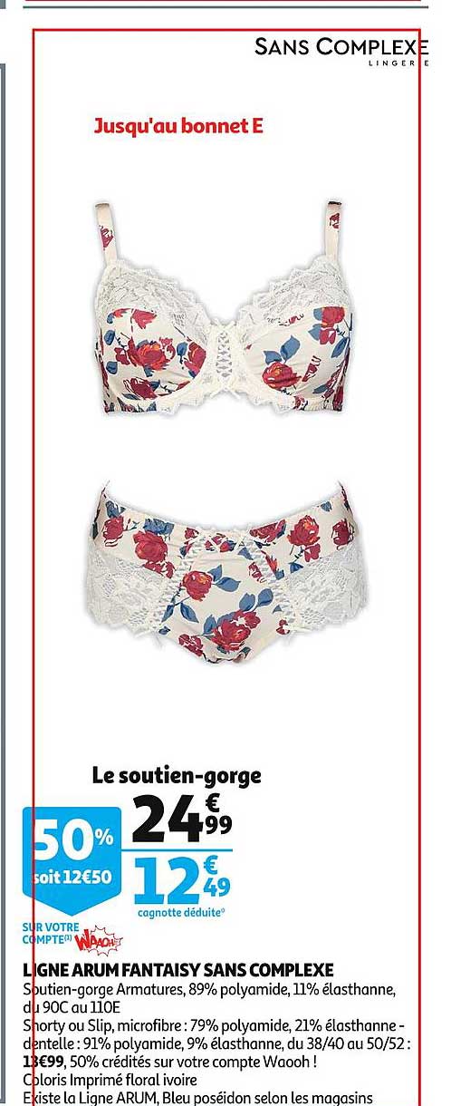 ligne arum fantaisy sans complexe