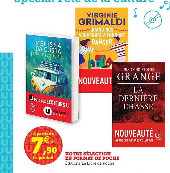 notre sélection en format de poche