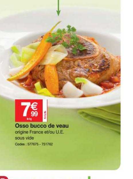 osso bucco de veau