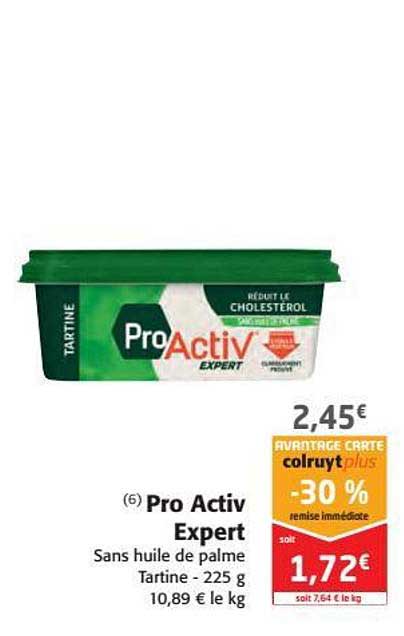 Pro Activ Expert -30% Remise Immédiate