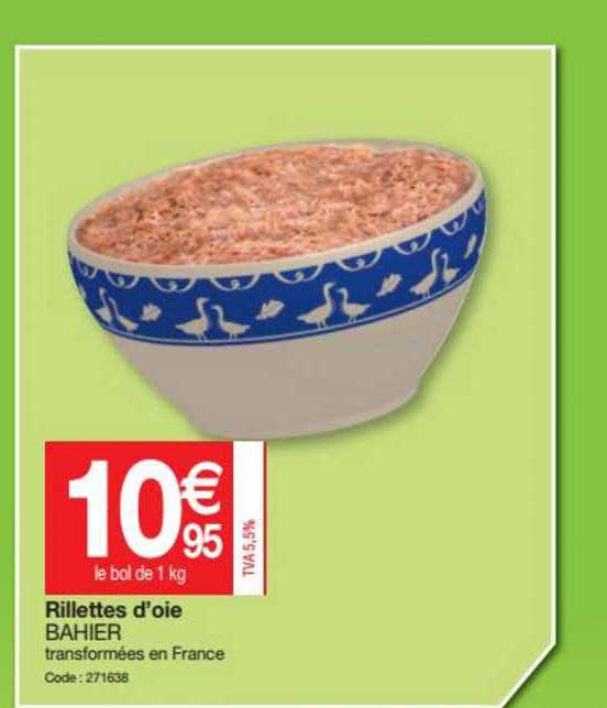 rillettes d'oie bahier