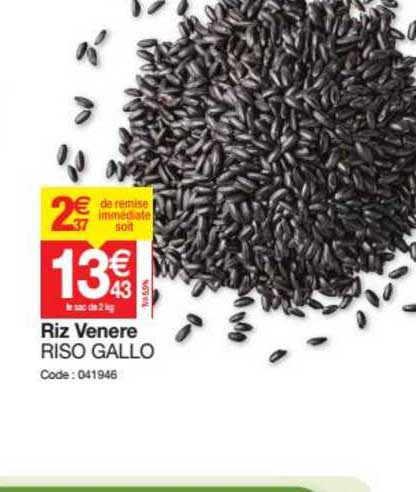 riz venere riso gallo