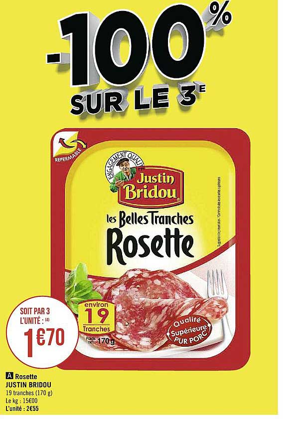 rosette justin bridou