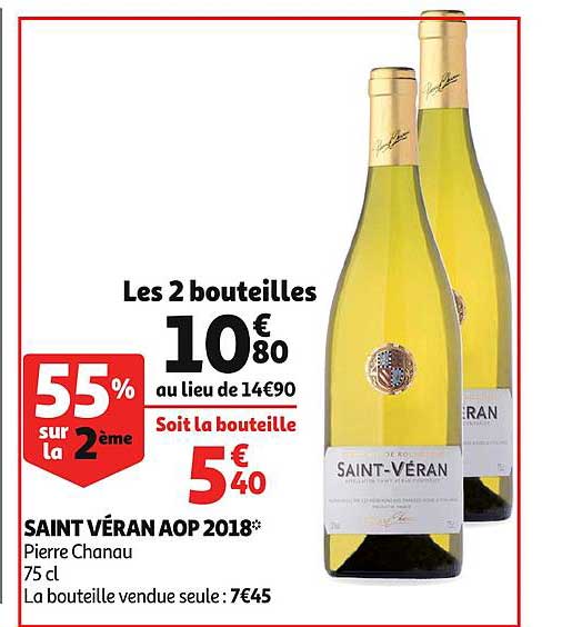 saint véran aop 2018 55% sur la 2ème