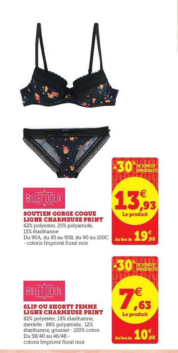 soutien gorge coque ligne charmeuse print cligne charmeuse print -30% remise immédiate