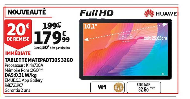 tablette matepadt10s 32go