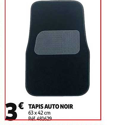 Tapis Auto Noir