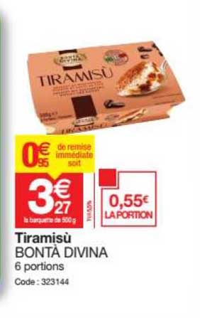 tiramisù bontà divina