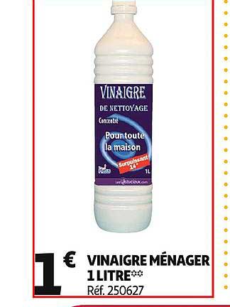 vinaigre ménager 1 litre
