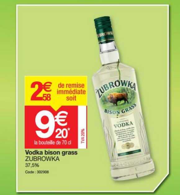 vodka bison grass zubrowka