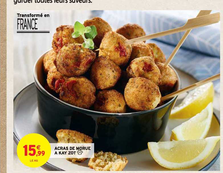 acras de morue a kay zot