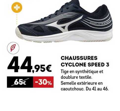 chaussures cyclone speed 3