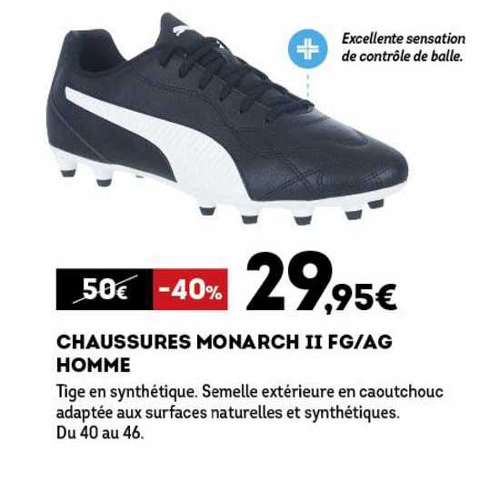chaussures monarch II fg-ag homme