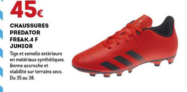 chaussures prédator freak.4 f junior
