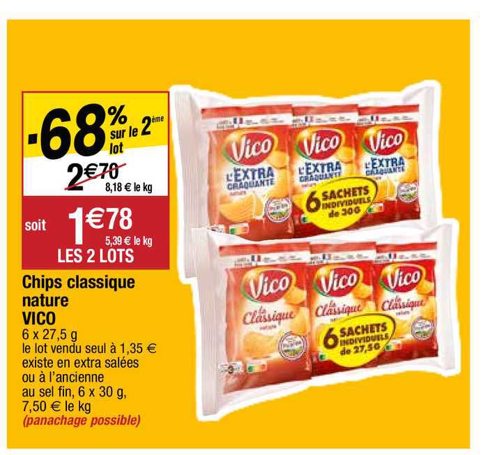Chips Classique Nature Vico
