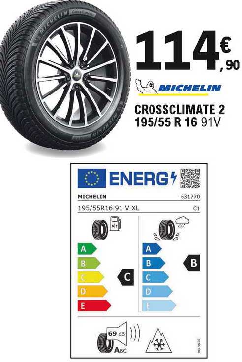 crossclimate 2 195-55 r 16 91v michelin