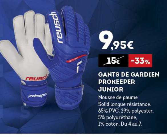 gants de gardien prokeeper junior reusch