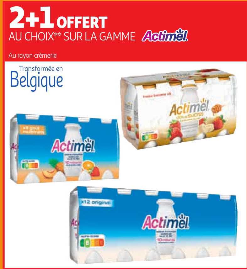 La Gamme Actimel