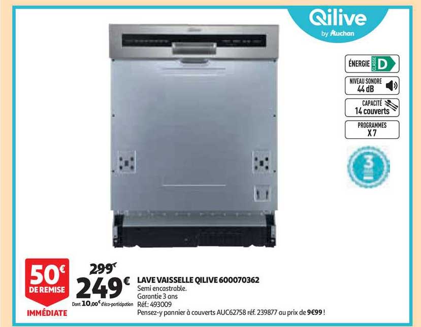 lave vaisselle qilive 600070362
