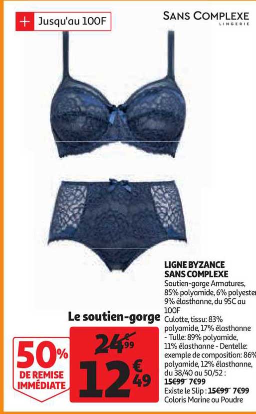 ligne byzance sans complexe : le soutien-gorge