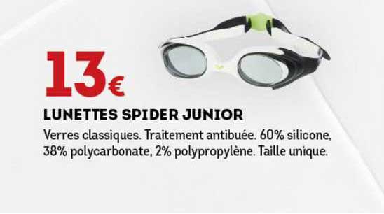 lunettes spider junior