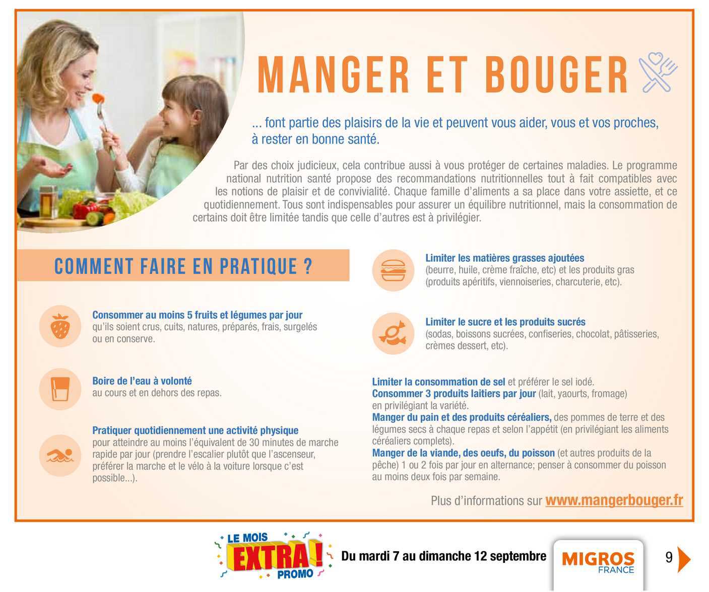 manger et bouger
