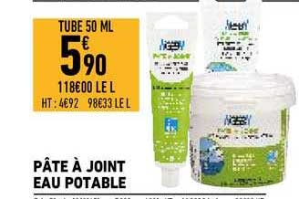 pâte à joint eau potable
