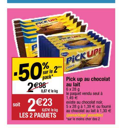pick up au chocolat au lait pick up au chocolat au lait