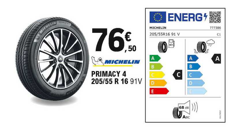 primacy 4 205-55 r 16 91v michelin