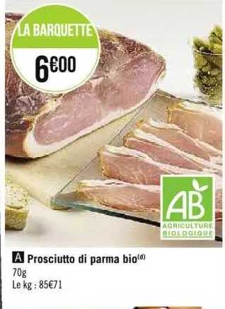 Prosciutto De Parma Bio