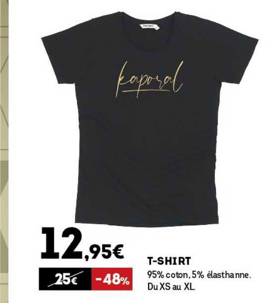 t-shirt kaporal