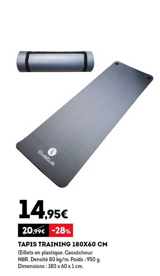 Tapis Training 180 X 60 Cm Sveltus