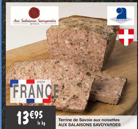 Terrine De Savoie Aux Noisettes Aux Salaisons Savoyardes