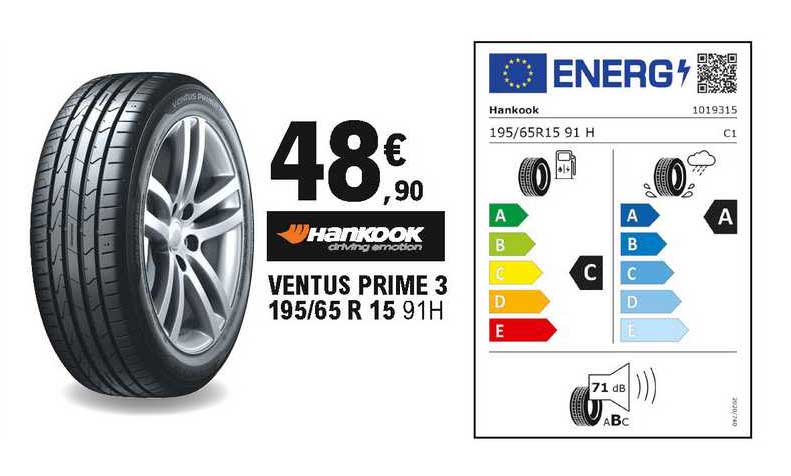 ventus prime 3 195-65 r 15 91h hankook