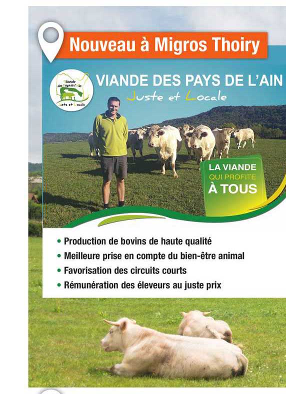 viande des pays de l'ain
