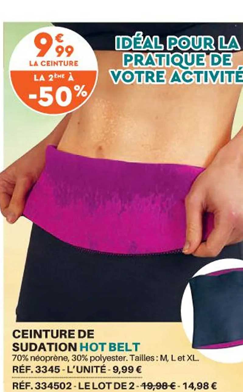 ceinture de sudation hot belt