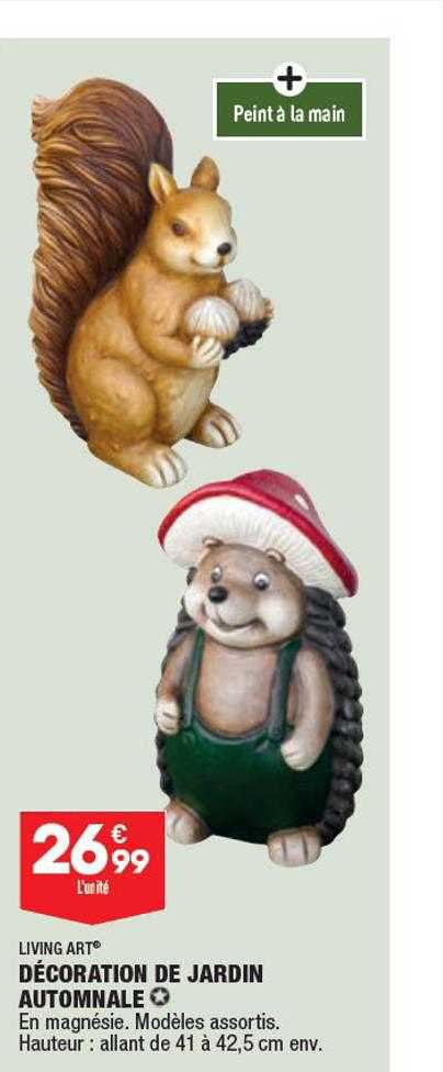 décoration de jardin automnale living art