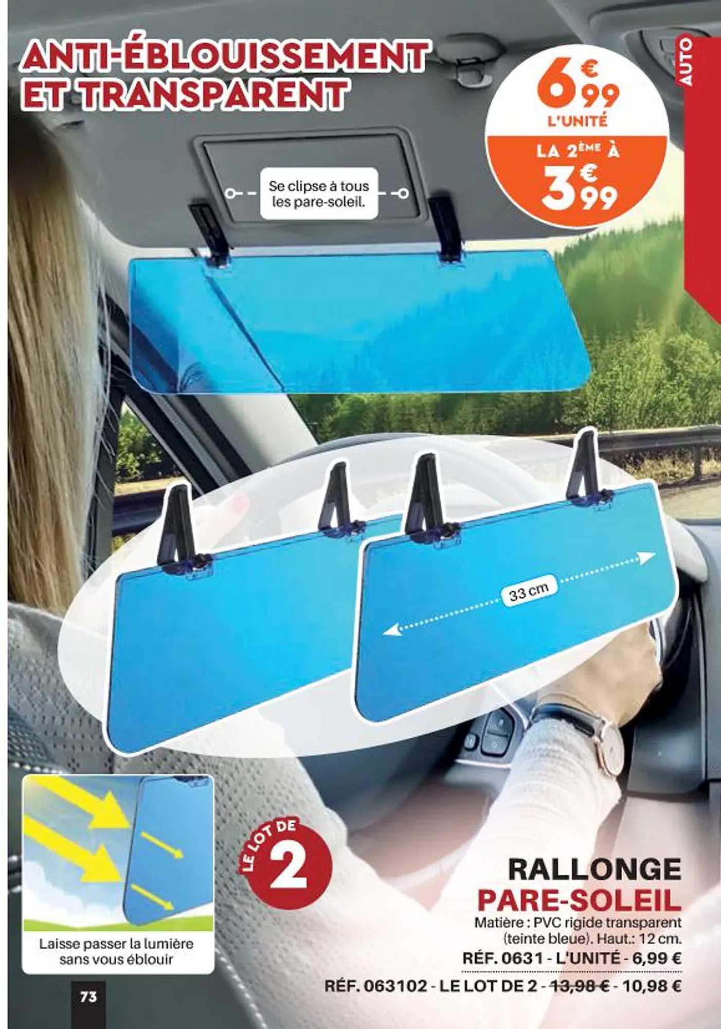 rallonge pare-soleil