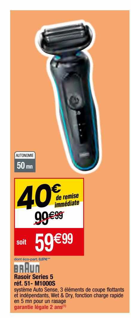 rasoir series 5 braun